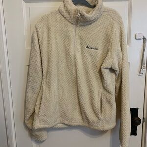 Columbia Soft Sherpa Quarter Zip | Women’s XL